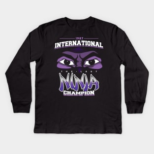 International Last Ninja Champion Kids Long Sleeve T-Shirt